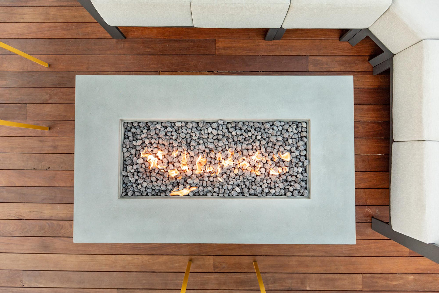 Olson fire table