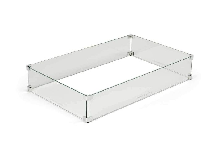 Removable Glass Wind Guard