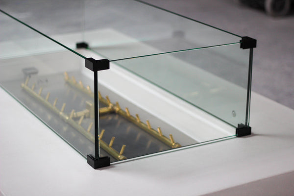 Removable Glass Wind Guard