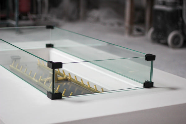 Removable Glass Wind Guard