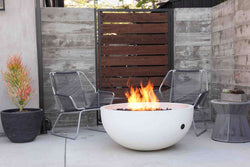 ember fire bowl firepit Concrete Wave Design 